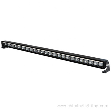 single row light bar with position light